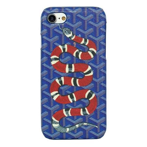 Snake White Goyard iPhone Cases for Sale 